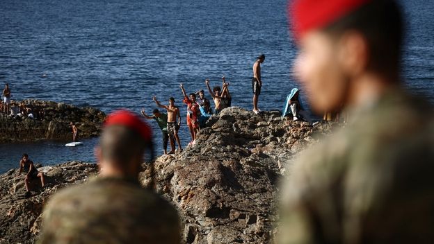 Granica španjolske enklave Ceuta