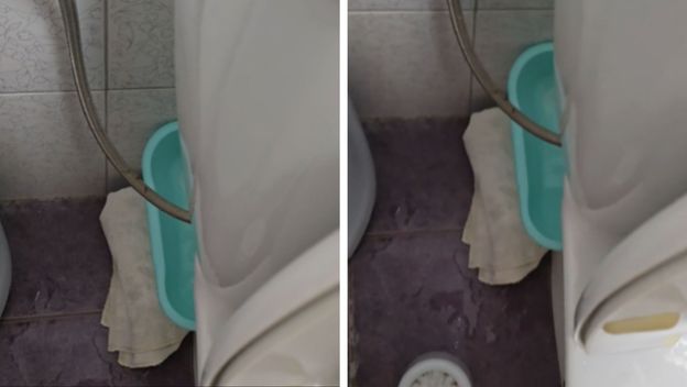 Kvar na vodokotliću u apartmanu
