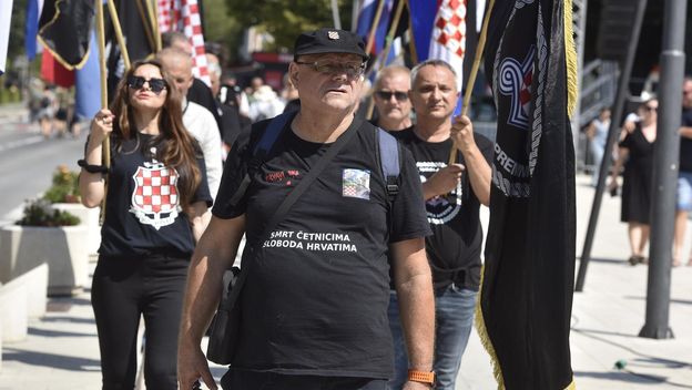 Dražen Keleminec na obilježavanju 31. obljetnice VRO Oluja
