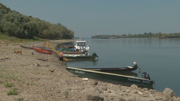 Konvoji brodova zapeli na Dunavu