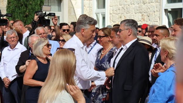 Andrej Plenković i Zoran Milanović
