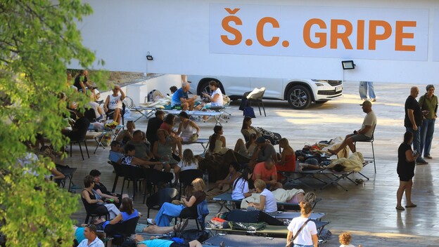 Prihvatni centar na Gripama