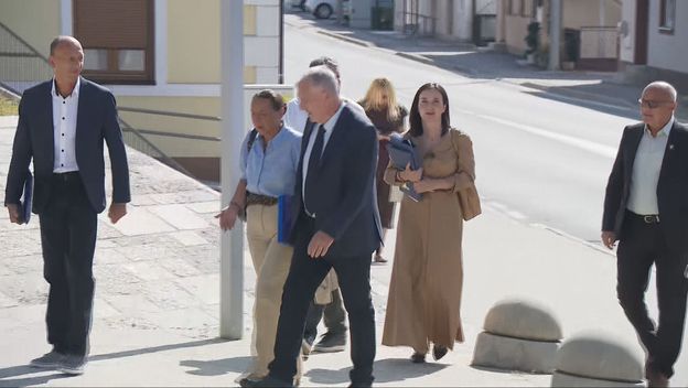 Političari u Gospiću - 1