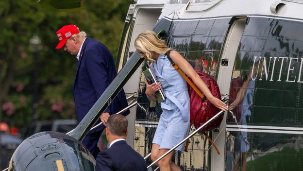 Donald Trump i Natalie Hart