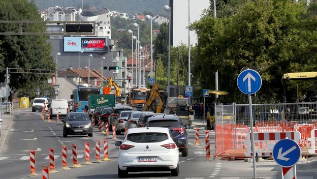 Gužva zbog radova na Selskoj