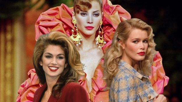 Cindy Crawford, Christy Turlington i Claudia Schiffer