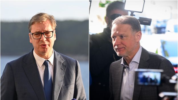 Aleksandar Vučić i Gordan Jandroković