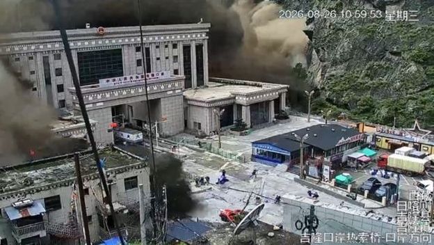 Odron blata na granici Kine i Nepala