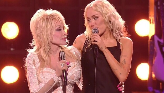 Miley Cyrus i Dolly Parton
