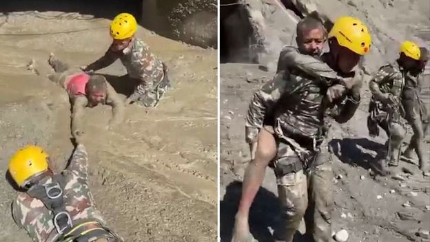 Akcija spašavanja u Nepalu