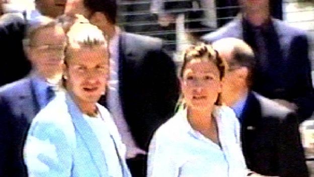 Rebecca Loos i David Beckham (Foto: Profimedia)