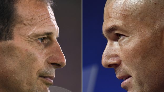 Massimiliano Allegri i Zinedine Zidane (Foto: AFP)