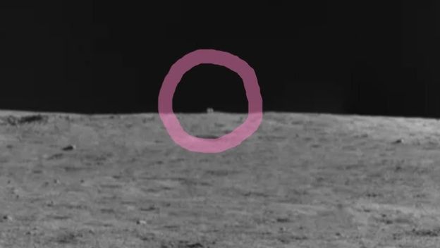 Fotografija misteriozne kocke na Mjesecu