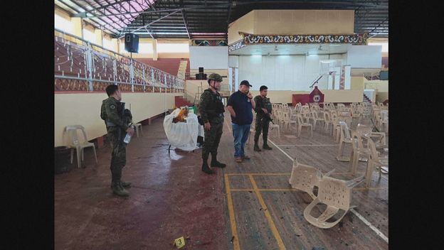 Sportska dvorana na Filipinima u kojoj se dogodila eksplozija tijekom katoličke mise - 1