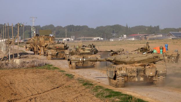 Izraelski tenkovi u Gazi