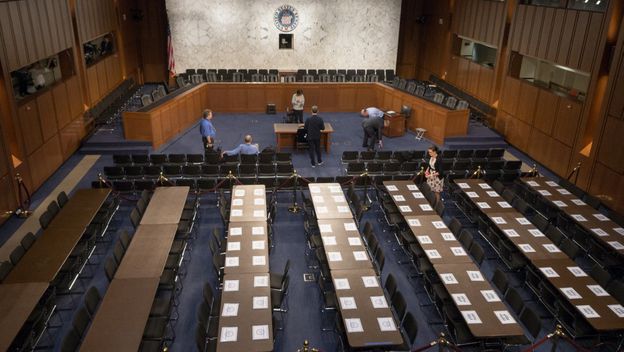 Soba za saslušanja u američkom Senatu