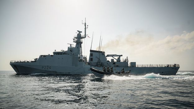 HMS Trent - ilustracija
