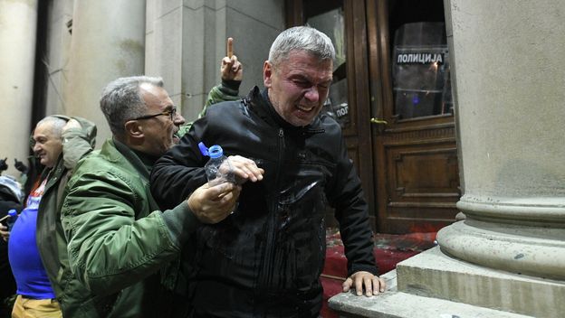 Prosvjed u Beogradu, 24.12.2023. - 4