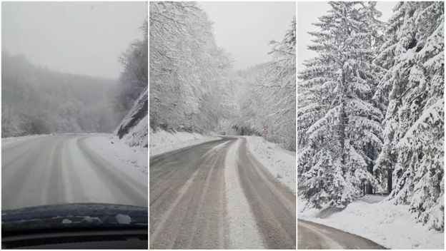 Snježna mećava zahvatila je dio Srbije