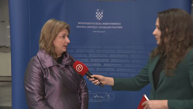 Sanja Šprem i Sanja Vištica, reporterka Dnevnika Nove TV - 2