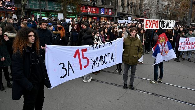 Studentski prosvjedi u Srbiji