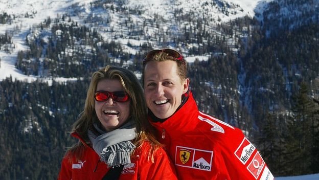 Corinna i Michael Schumacher