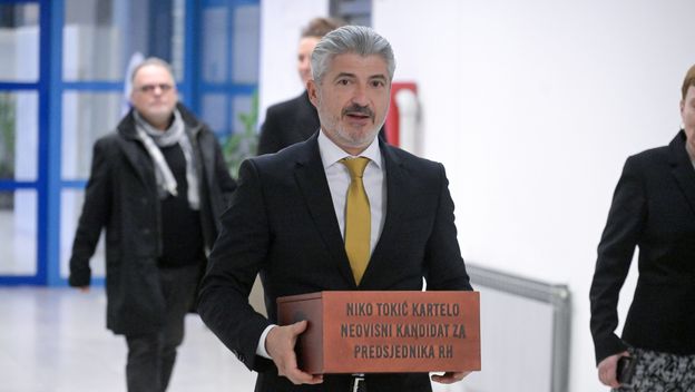 Predsjednički kandidat Niko Tokić Kartelo