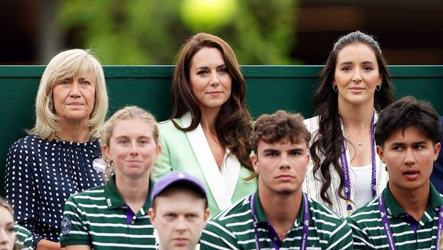 Princeza Catherine i Laura Robson (desno)