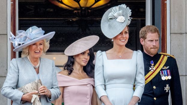 Meghan Markle, Kate Middleton, kraljica Camilla i princ Harry