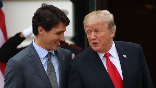 Donald Trump i Justin Trudeau