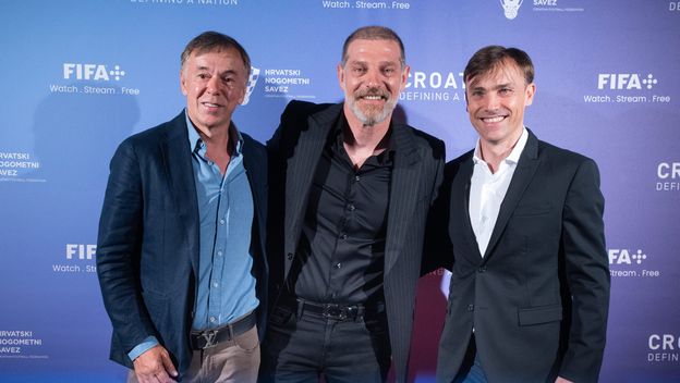 Nikola Jurčević, Slaven Bilić i Dario Šimić