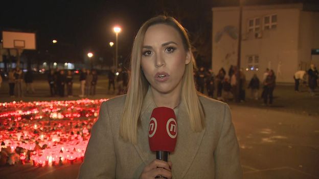 Dina Ćevid, reporterka Dnevnika Nove TV - 1