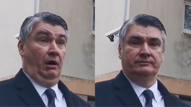 Zoran Milanović s posebnim izrazom lica pri odgovaranju na pitanje