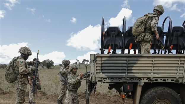 Britanski vojnici, ilustracija