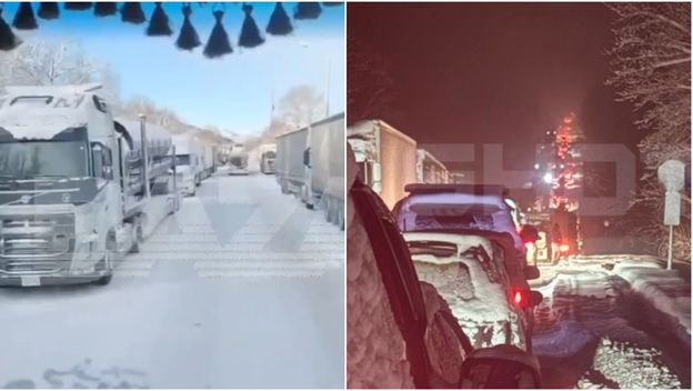 Kolona od 85 km u Sibiru