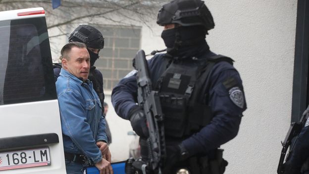 Srđan Mlađan doveden na sud - 1