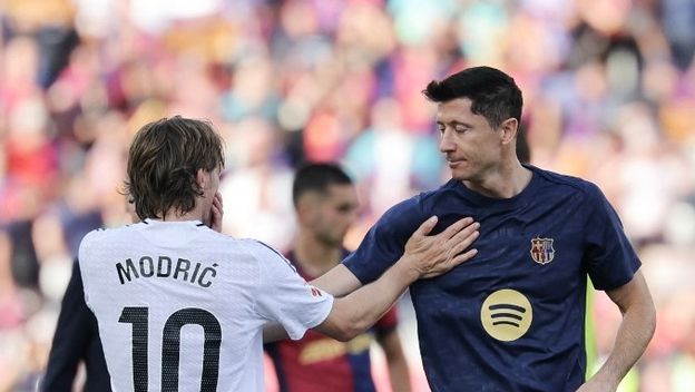 Lewandowski i Modrić