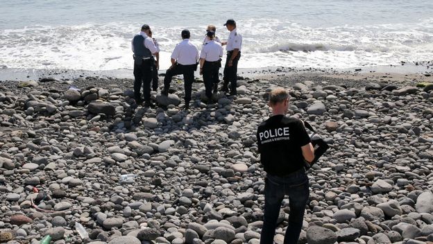 Mjesto na kojem je isplivao dio krila nestalog aviona