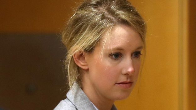 Elizabeth Holmes 2019.