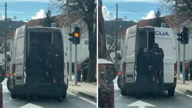 Snimka policijskog postupanja u Trilju