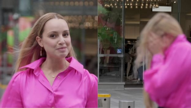 Novinarka Jess Tyson pri nezgodi na snimanju