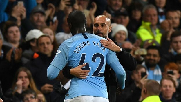 Yaya Toure i Pep Guardiola