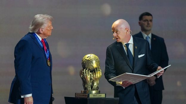 Donald Trump i Gianni Infantino