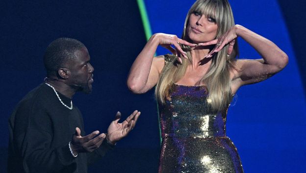 Heidi Klum i Kevin Hart - 1