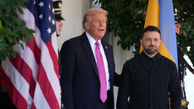 Donald Trump i Volodimir Zelenski