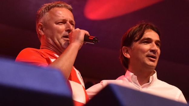 Marko Perković Thompson i Zlatko Dalić