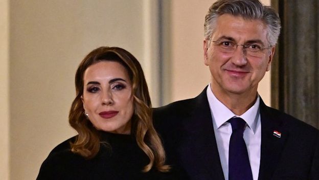 Andrej Plenković i Ana Maslać Plenković