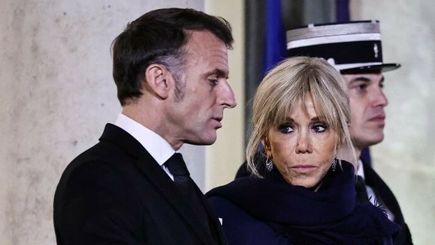 Emmanuel i Brigitte Macron
