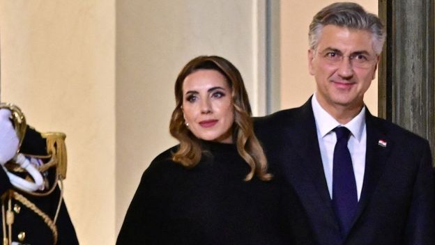 Ana Maslać Plenković i Andrej Plenković