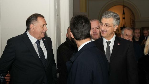 Milorad Dodik i Andrej Plenković